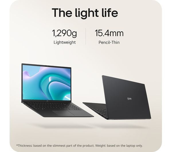 LG GRAM 15 15Z90S-G 15.6" LAPTOP CORE ULTRA 7 155H 1TB SSD 16GB DDR5 RAM WIN 11