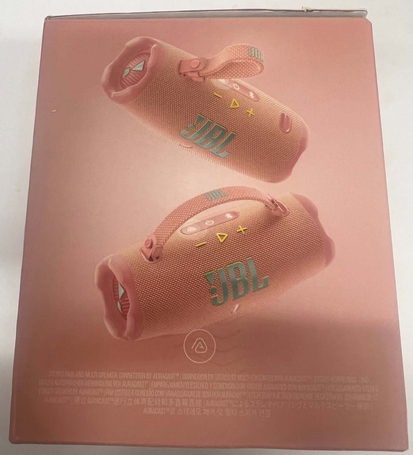 JBL CHARGE 6 PORTABLE 40W BLUETOOTH SPEAKER WATERPROOF IP68 USB TYPE-C PINK