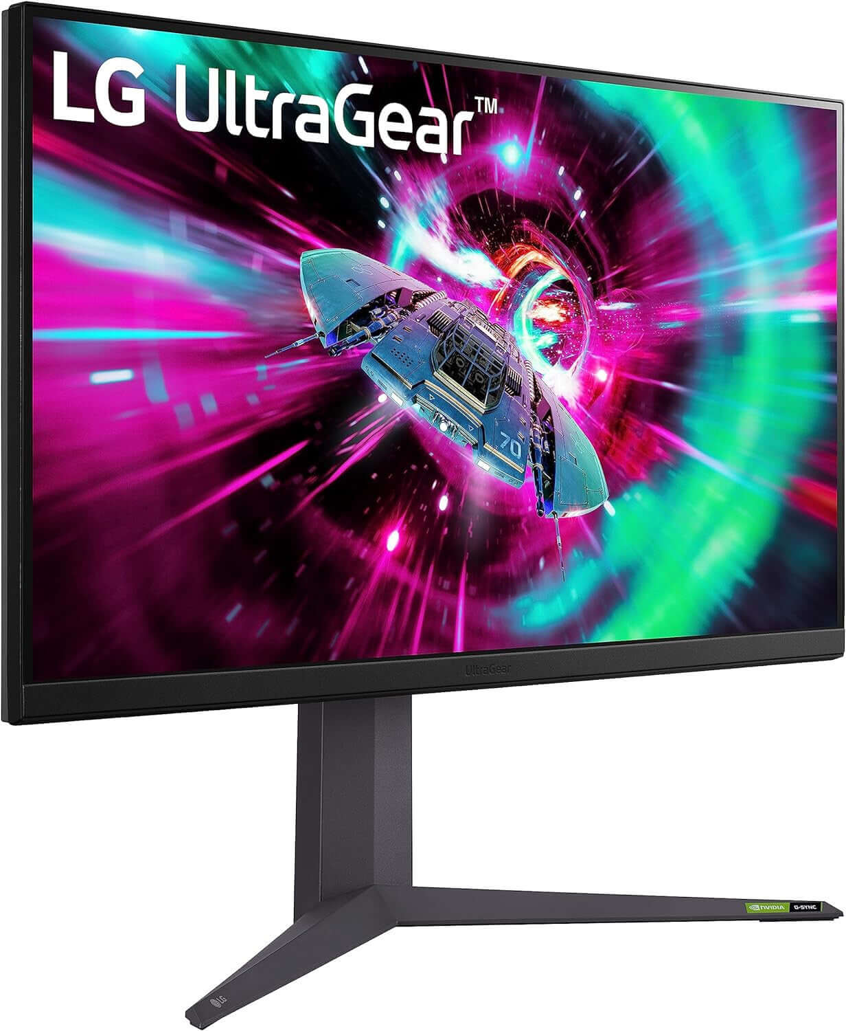 LG 32" GAMING MONITOR ULTRAGEAR 32GR93U 4K UHD 2160P IPS LCD 1MS HDMI with vibrant gaming visuals