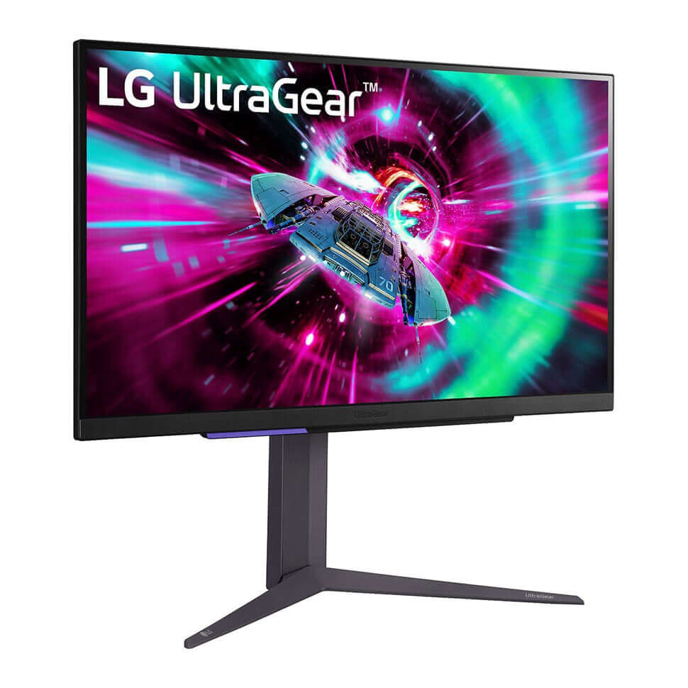 LG ULTRAGEAR 27GR93U 4K UHD ULTRA HD 2160P 27" IPS LCD 1MS GAMING MONITOR HDMI with vibrant graphics display.