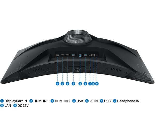 SAMSUNG ODYSSEY G65B LS32BG650EU QUAD HD 32" CURVED VA SMART GAMING MONITOR HDMI
