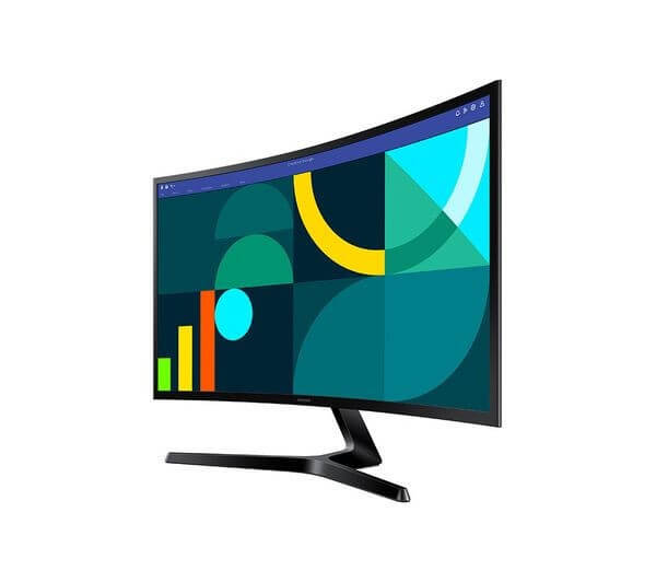 SAMSUNG ESSENTIAL S3 S36GD FULL HD 1080P 24" CURVED LCD MONITOR 100HZ 4MS HDMI in stylish curved design