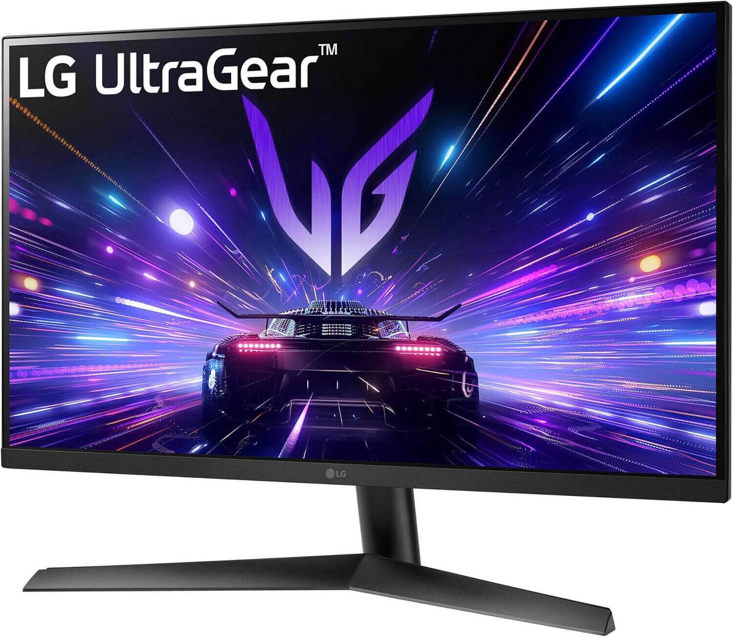 LG UltraGear 27GS60F-B 27" Full HD gaming monitor with vibrant visuals and sleek design.