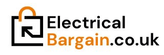 ElectricalBargain.co.uk logo featuring a shopping bag and padlock design, symbolizing safe online shopping deals.