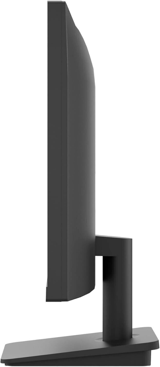 Side view of LG 24MS550 24-inch IPS LED monitor showcasing its sleek design and stand.