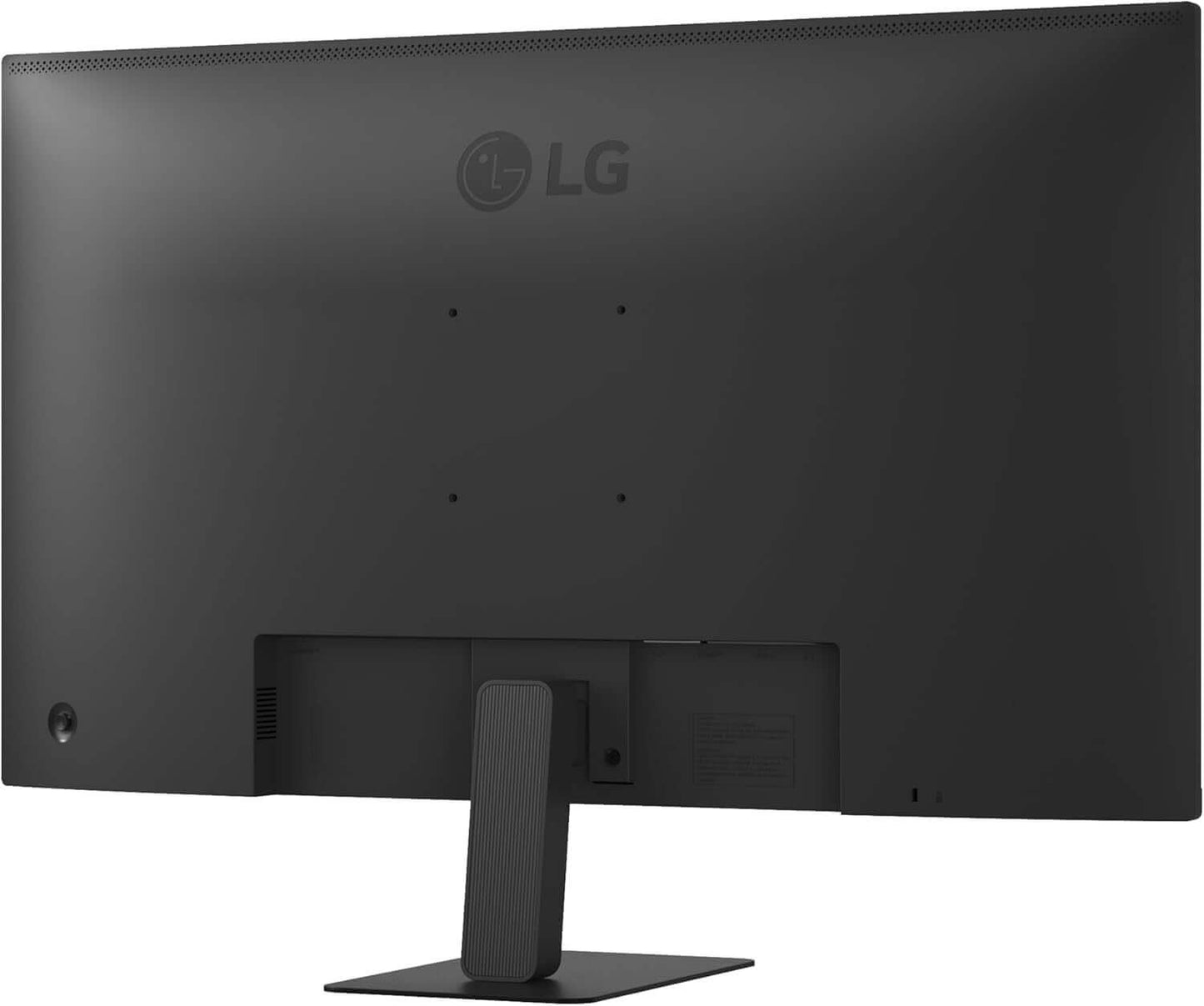 Back view of LG 32U631A-B QUAD HD 32" IPS LCD MONITOR 1440P 100Hz 5MS HDR10 HDMI USB TYPE-C showing sleek design.