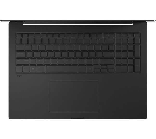 LG GRAM PRO 17 17Z90TP-G 17" 2.5K LAPTOP CORE ULTRA 7 255H 1TB SSD 32GB DDR5 RAM top view keyboard layout