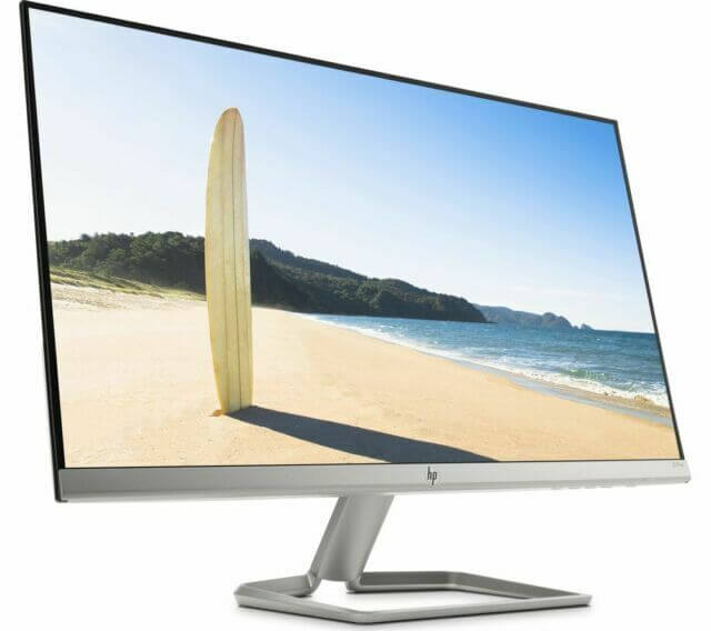 HP 27FW WITH AUDIO FULL HD 1920 x 1080p 27" IPS LCD 5MS MONITOR HDMI VGA WHITE