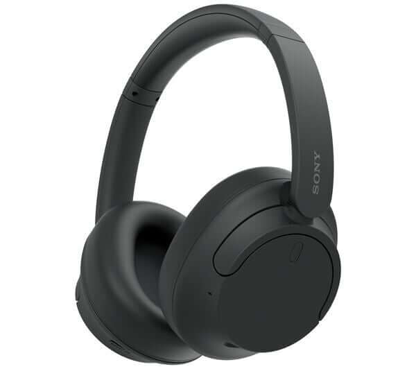 SONY WH-CH720N wireless Bluetooth noise-cancelling over-ear headphones in black color.