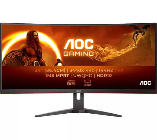 Choosing the Perfect Computer Monitor: A Guide to Enhance Your Digital Experience - AOC Gaming 34" curved monitor