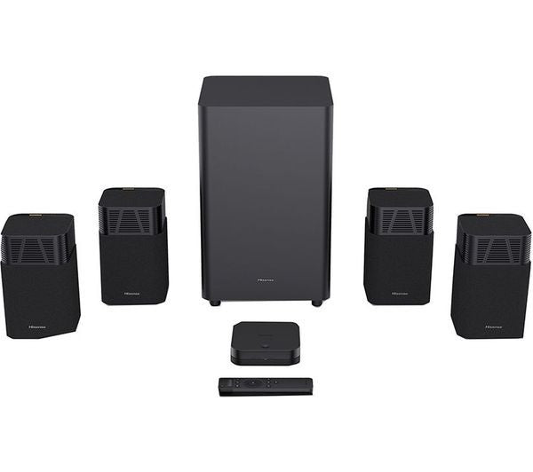 HISENSE HT SATURN 4.1.2 WIRELESS 720W SOUNDBAR DOLBY ATMOS & DTS Virtual:X NEW