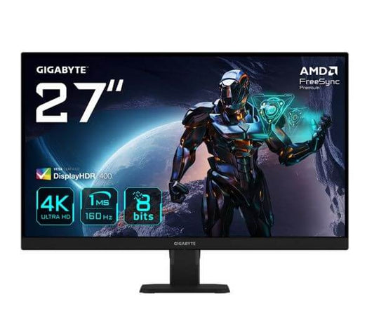 GIGABYTE GS27U 4K UHD 27" IPS GAMING MONITOR 2160P 160HZ 1MS HDMI DISPLAYPORT