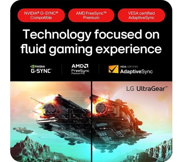 LG ULTRAGEAR GX7 27GX704A-B 27" WOLED GAMING MONITOR 240HZ 1440P QUAD HD HDMI