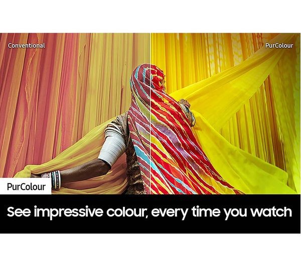 SAMSUNG 43" TV SMART 4K UHD ULTRA HD HDR10+ WIFI LED BIXBY ALEXA HDMI UE43DU7100