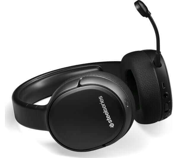 STEELSERIES Arctis 1 Wireless 7.1 Gaming Headset Black Electrical Bargain Ltd