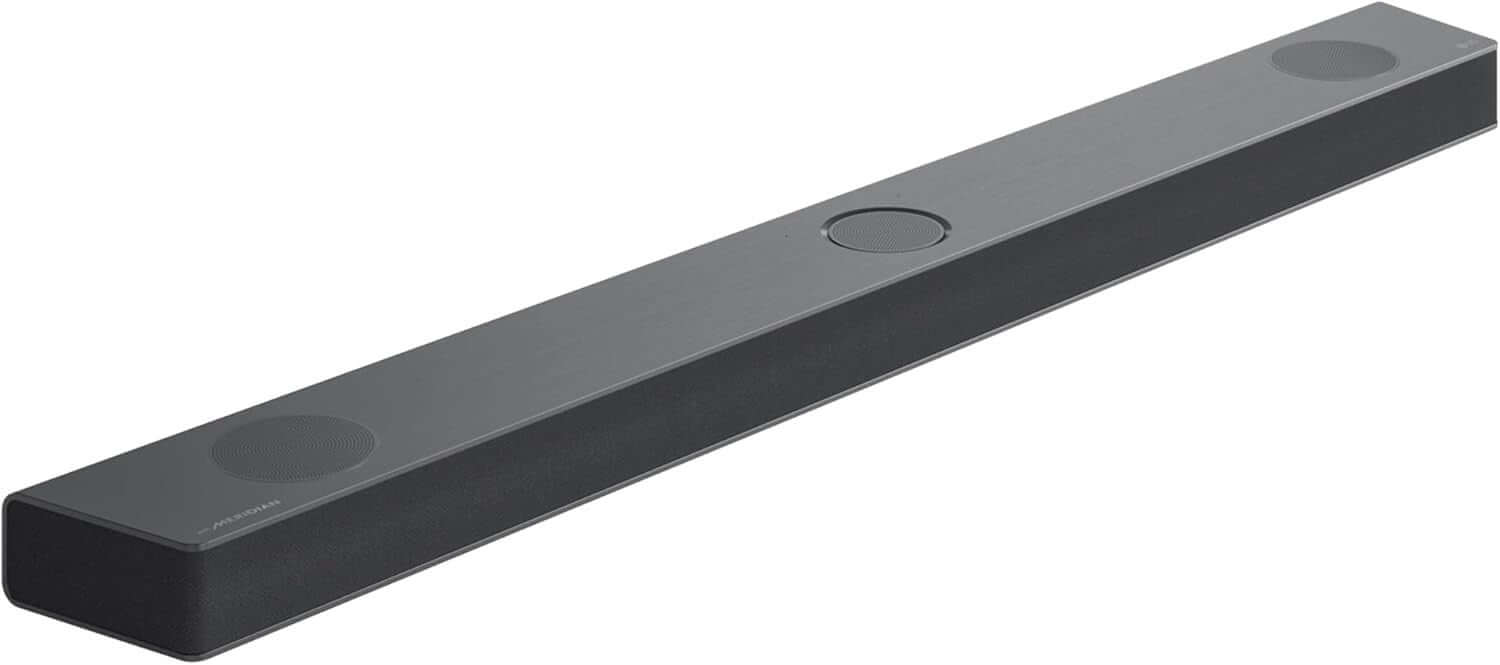 LG SOUNDBAR S95QR 9.1.5 WIRELESS SUBWOOFER 4K 810W HDMI DOLBY ATMOS MERIDIAN
