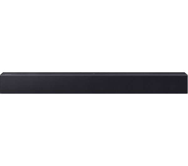 SAMSUNG HW-B400F 2.0 ALL-IN-ONE SOUNDBAR 40W BUILT-IN SUBWOOFER HDMI OPTICAL NEW - sleek black design