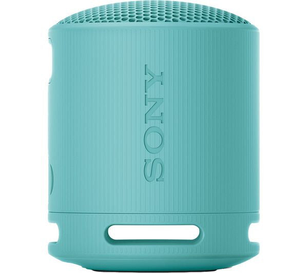 SONY SRS-XB100 PORTABLE BLUETOOTH 5.3 WIRELESS SPEAKER RECHARGEABLE IP67 BLUE