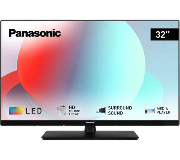 PANASONIC TV-32N30AEY 32" HD READY LED TV FREEVIEW HD DVB-T2 60HZ WIFI HDMI USB