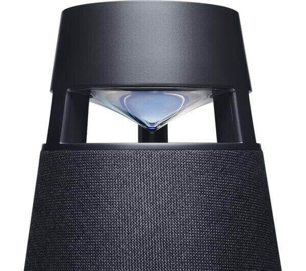 LG XBOOM 360 XO3 PORTABLE BLUETOOTH 5.1 SPEAKER RGB LIGHTING IP54 BLACK XO3QBK