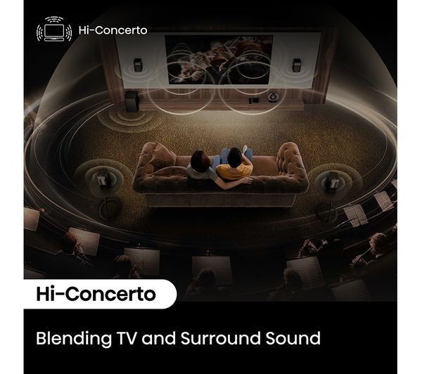 HISENSE HT SATURN 4.1.2 WIRELESS 720W SOUNDBAR DOLBY ATMOS & DTS Virtual:X NEW