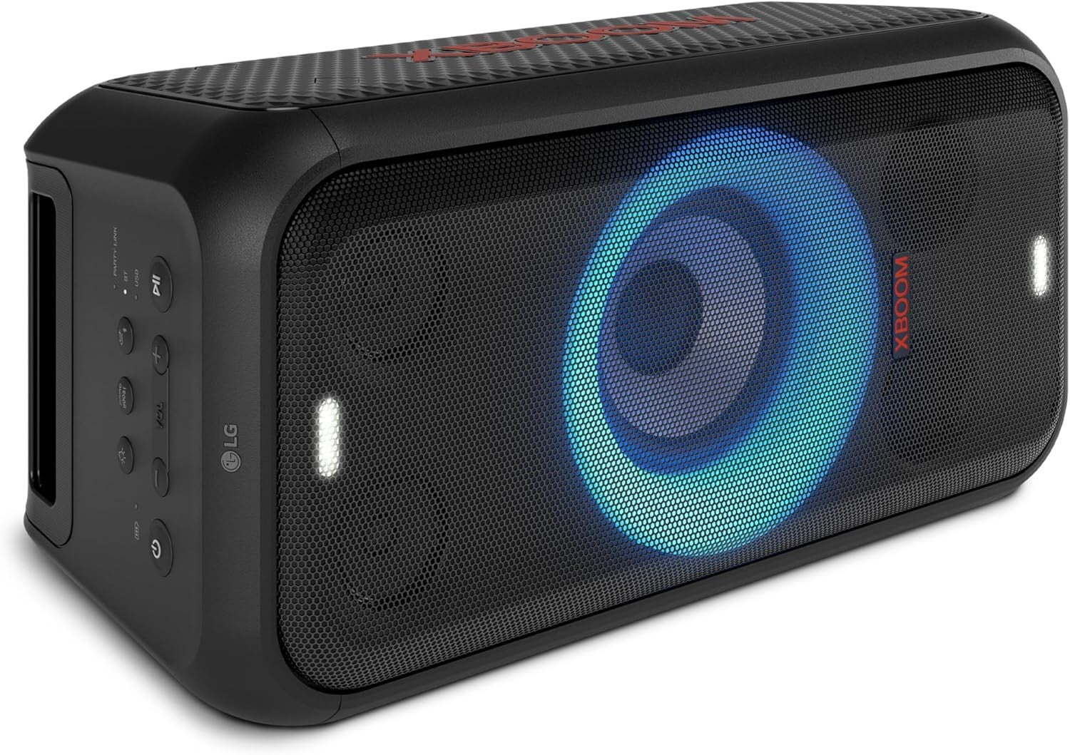 LG XBOOM DXL5T PARTY SPEAKER BLUETOOTH 200W MEGASOUND 2.1 LED LIGHTS USB BLACK