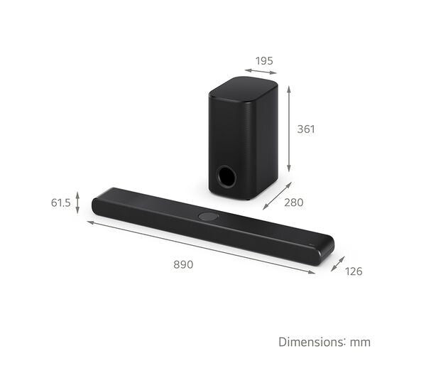 LG US77TY SOUNDBAR HOME CINEMA 3.1.3 WIRELESS SUBWOOFER 4K DOLBY ATMOS RRP £899