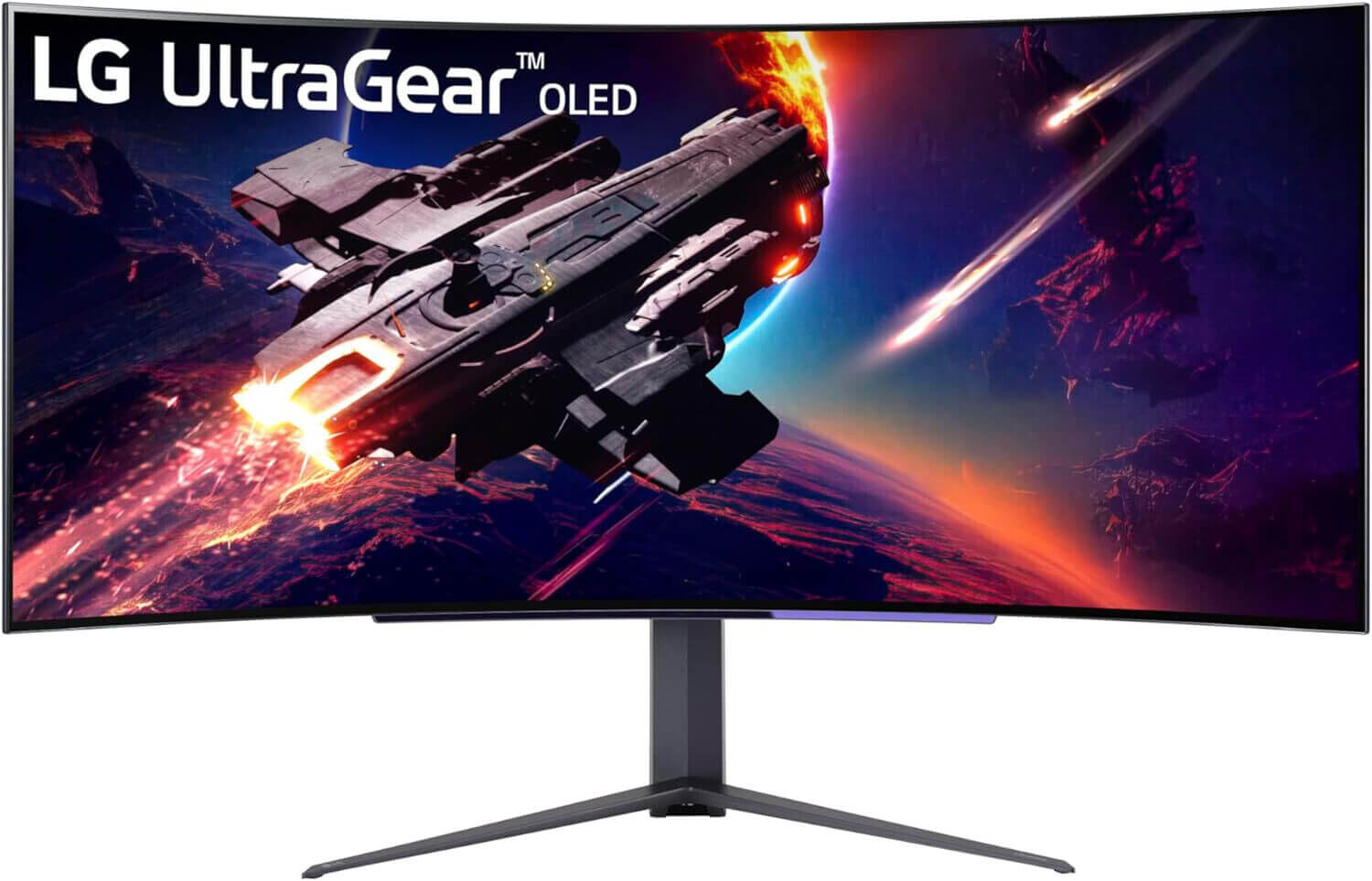 LG ULTRAGEAR 45GR95QE 45" QUAD HD 1440P OLED GAMING MONITOR HDMI DISPLAYPORT