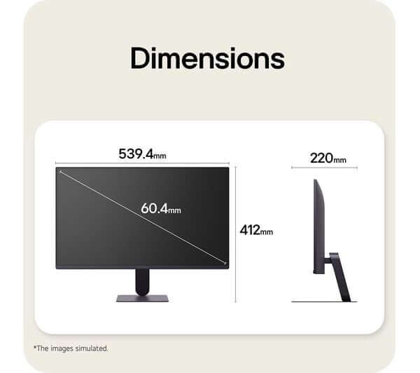 LG ULTRAGEAR 24G411B-B 24" MONITOR 1080P IPS 144 HZ HDR10 1MS HDMI DISPLAYPORT