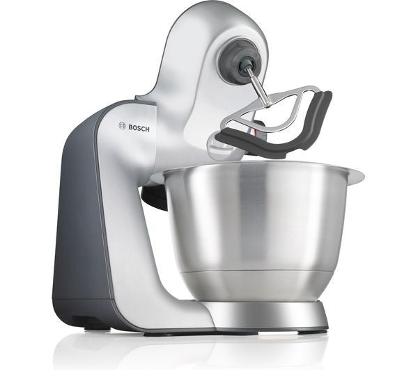 BOSCH CreationLine MUM59340GB 7 IN 1 STAND MIXER 1000W 3.9L ANTHRACITE & SILVER