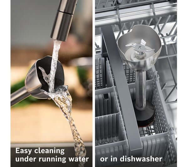 BOSCH ERGOMASTER easy cleaning under running water or dishwasher for hand blender MSM4B670GB.