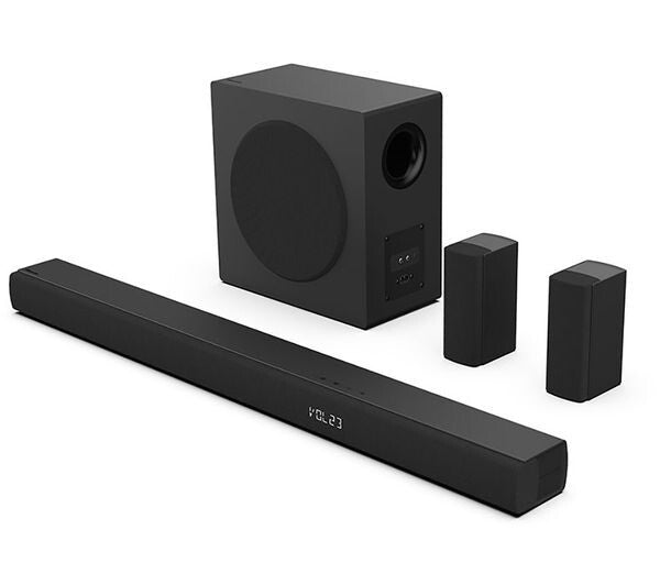 HISENSE AX5100Q 5.1 WIRELESS 580W 4K SOUNDBAR SUBWOOFER DOLBY ATMOS DTS:X NEW