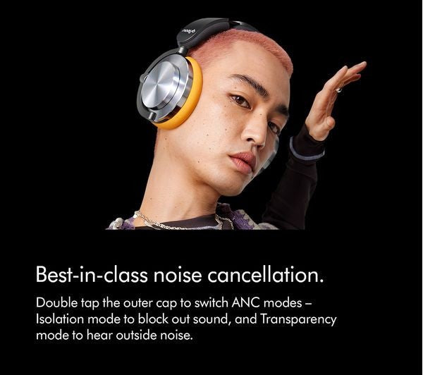 DYSON OnTrac™ WIRELESS BLUETOOTH ACTIVE NOISE-CANCELLING OVER-EAR HEADPHONES