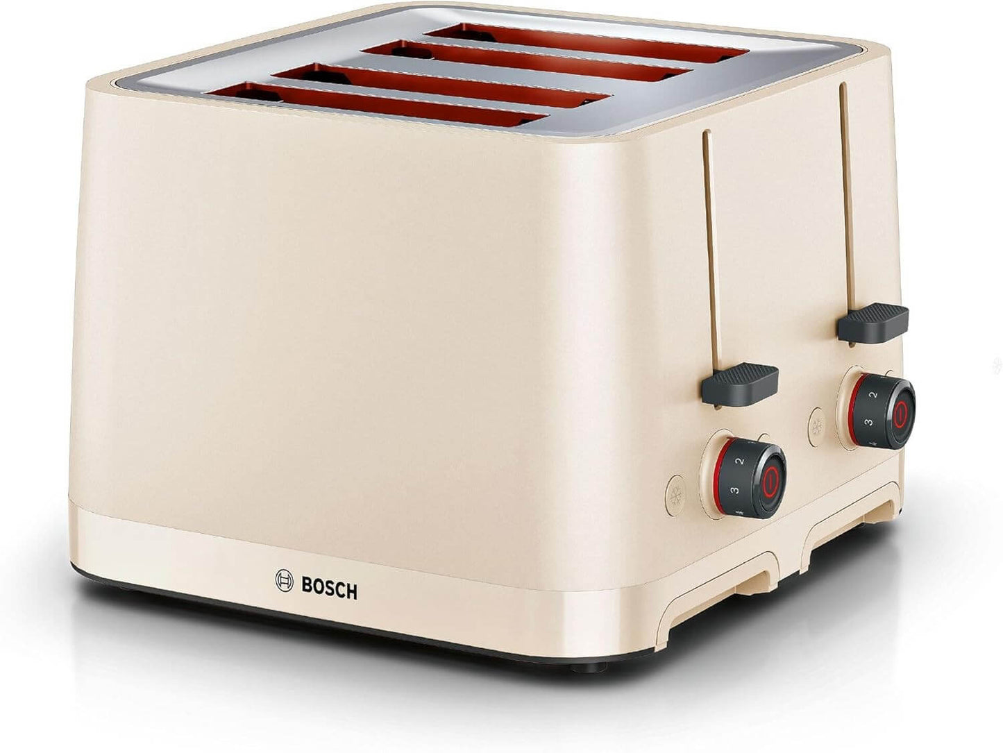 BOSCH MyMoment TAT3M147GB 1900W 4 SLICE TOASTER DEFROST/REHEAT FUNCTION BEIGE