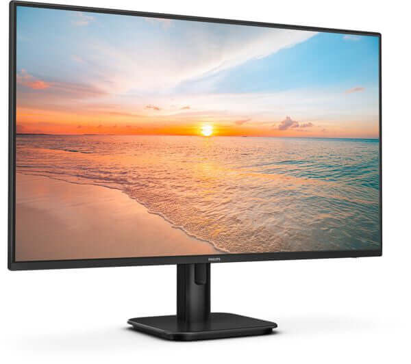 PHILIPS 27E1N1300A FULL HD 1080P 27" IPS MONITOR 100HZ 1MS 250 cd/m² HDMI BLACK with sunset landscape display
