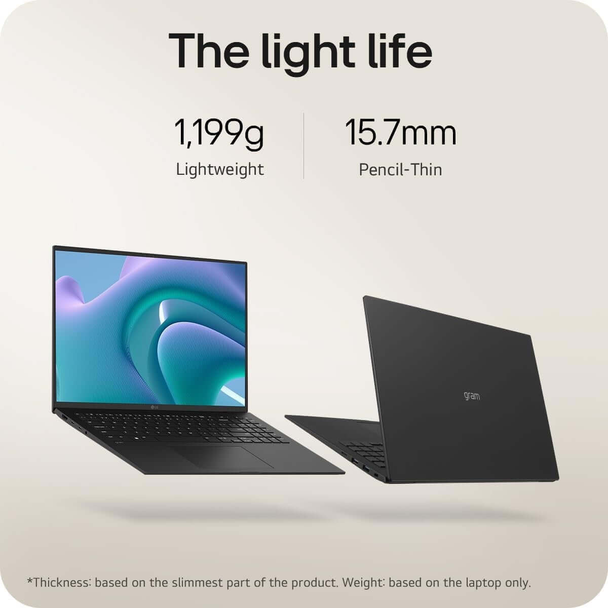 LG 16" LAPTOP GRAM 16 CORE ULTRA 5 125H 1TB SSD 16GB DDR5 RAM WIN 11 16Z90S-G