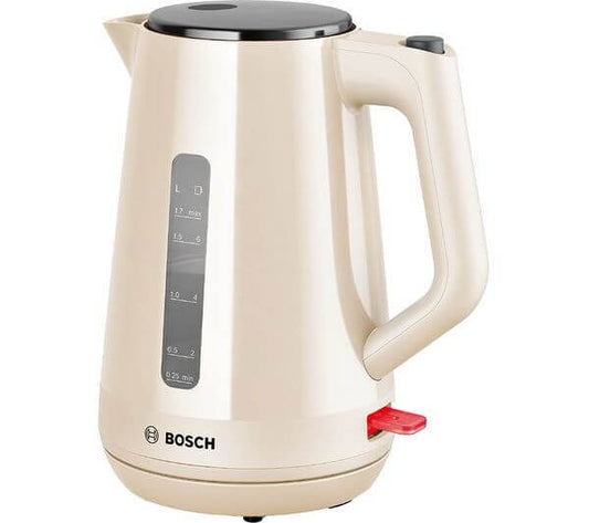BOSCH MyMoments TWK1M127GB 3000W 1.7L DIGITAL DISPLAY ELECTRIC JUG KETTLE CREAM