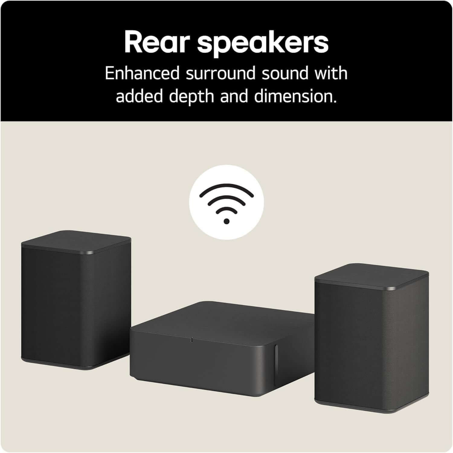 LG SOUNDBAR S80QR 5.1.3 620W WIRELESS SUBWOOFER HDMI DOLBY ATMOS MERIDIAN
