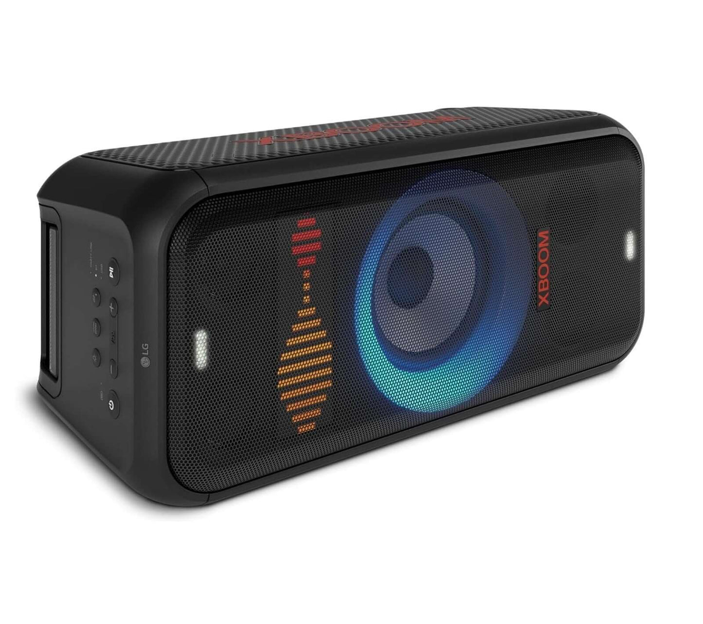 LG PARTY SPEAKER XBOOM BLUETOOTH 250W MEGASOUND 2.1 LED LIGHTS USB BLACK DXL7T