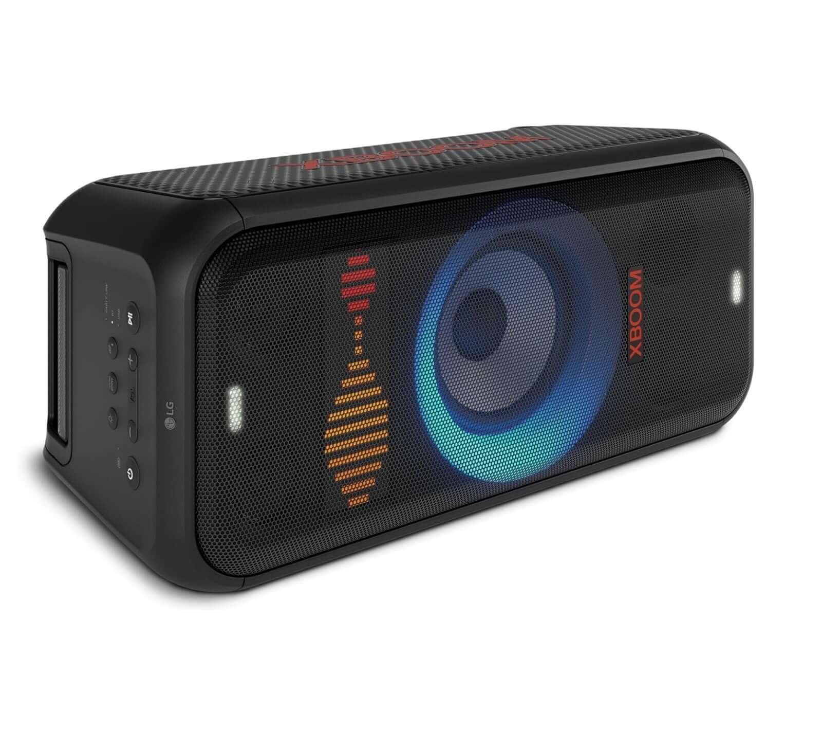 LG PARTY SPEAKER XBOOM BLUETOOTH 250W MEGASOUND 2.1 LED LIGHTS USB BLACK DXL7T