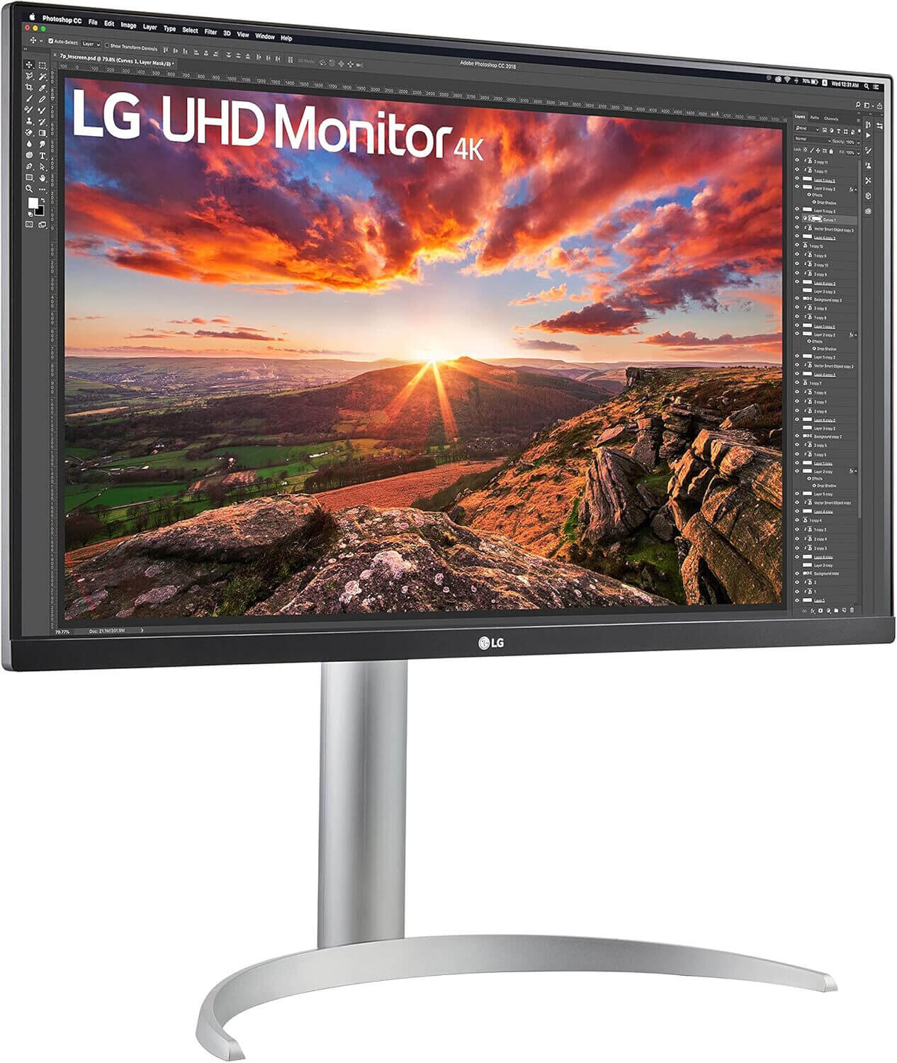 LG 27UP850N-W 27" 4K ULTRA HD IPS LCD MONITOR 2160P 60HZ 5MS HDMI DISPLAYPORT