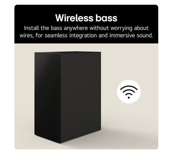 LG USG10TY SOUNDBAR HOME CINEMA 3.1 WIRELESS SUBWOOFER 4K DOLBY ATMOS RRP £999