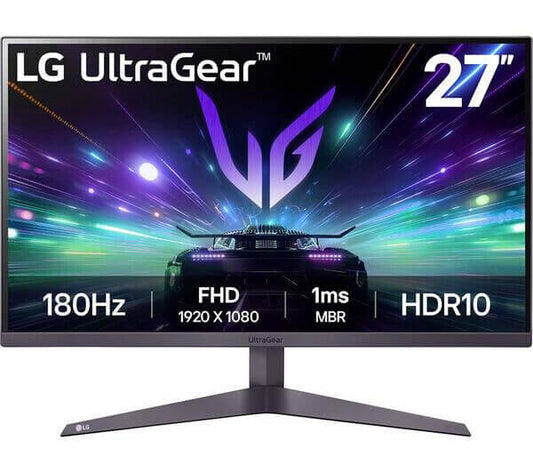 LG ULTRAGEAR 27GS50F-B 24" LCD GAMING MONITOR 1MS 180HZ HDR10 HDMI DISPLAYPORT