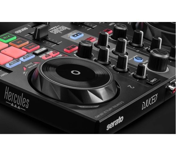 HERCULES DJControl INPULSE 200 MK2 AUDIO CONTROLLER LEARNING KIT BLACK NEW