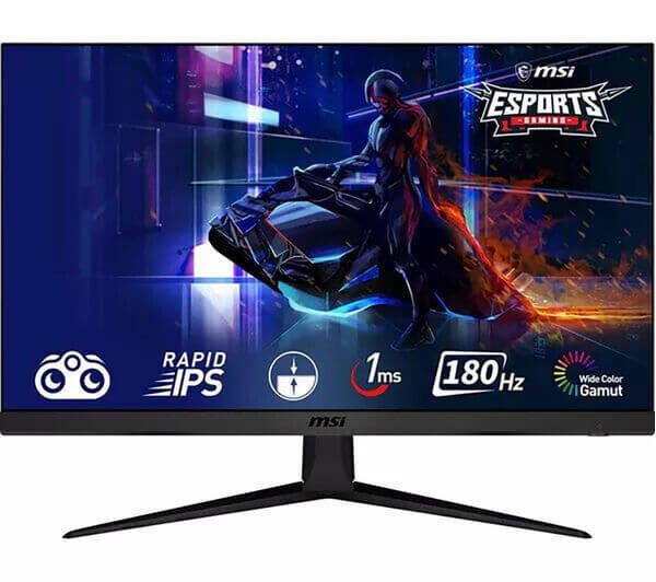 MSI G2712F FULL HD 27" IPS LCD GAMING MONITOR 1080P 1MS 180Hz HDMI DISPLAYPORT