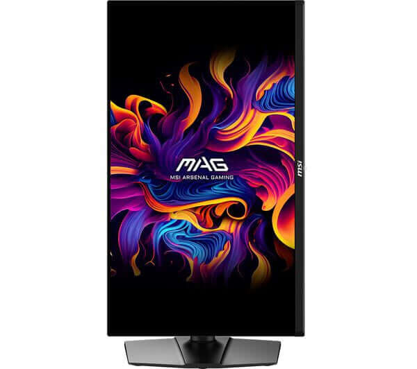 MSI MAG 271QPX QD-OLED E2 QUAD HD 27" OLED GAMING MONITOR 240HZ 0.03MS HDMI with vibrant display.
