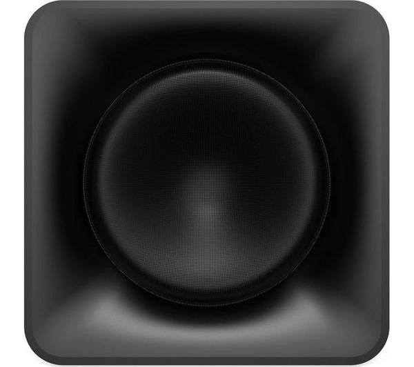 KLIPSCH FLEXUS 10" SUB 100 WIRELESS ACTIVE SUBWOOFER RCA USB BLACK NEW top view of subwoofer