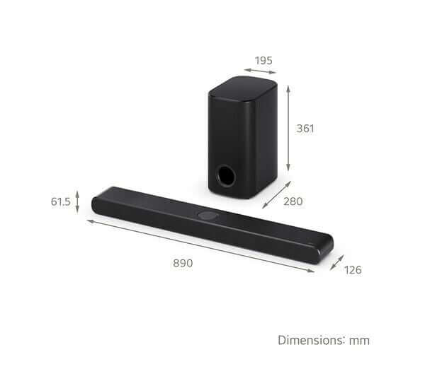 LG US77TY 3.1.3 WIRELESS 4K 400W HOME CINEMA SOUNDBAR SUBWOOFER DOLBY ATMOS HDMI