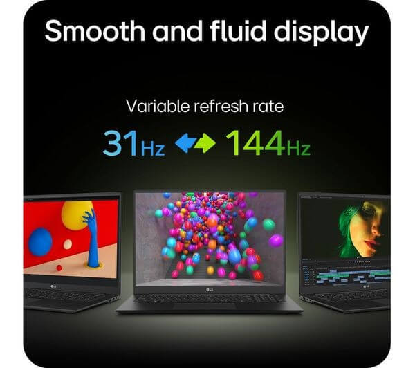 LG 17" LAPTOP GRAM PRO 17 2.5K CORE ULTRA 7 155H 1TB SSD 16GB RTX 3050 17Z90SP-E