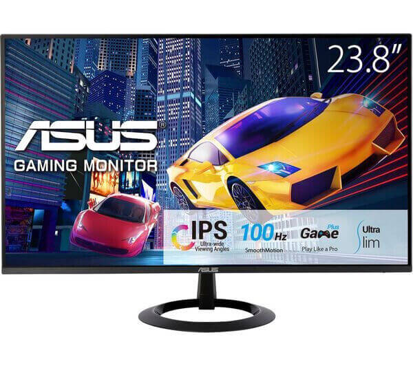 ASUS VZ24EHF 24" IPS LCD MONITOR FULL HD 1080P 250 cd/m² 1MS 100Hz HDMI BLACK